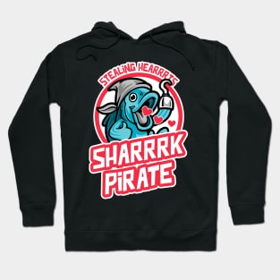 Stealing Hearts Shark Pirate Hoodie